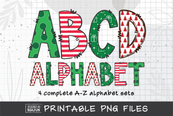 Christmas Alphabet Sublimation Review for Embroidery Projects