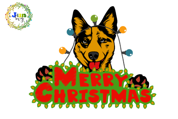 Christmas Dog Vector Review for Embroidery Projects