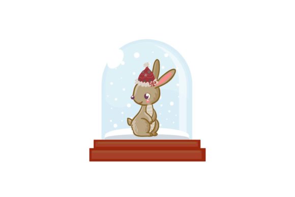 Christmas Snowball Globe Concept Illustrations