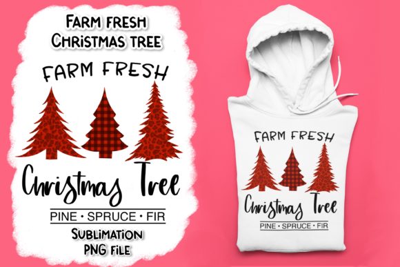 Farm Fresh Christmas Tree,Red Leopard Print Templates