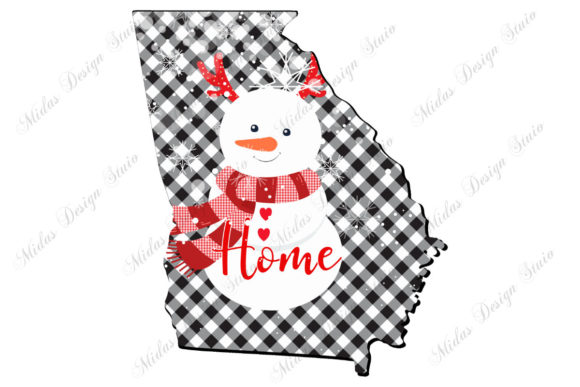 Georgia Christmas with Snowman Crafts