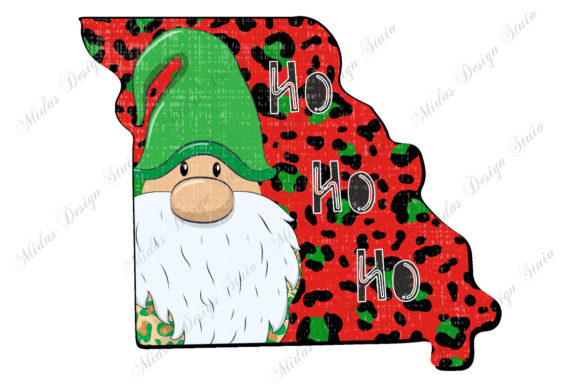 Grunge Missouri Christmas with Gnome Crafts