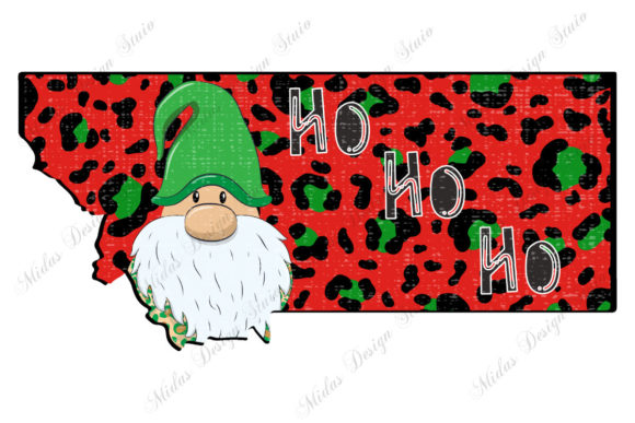 Grunge Montana Christmas with Gnome Crafts