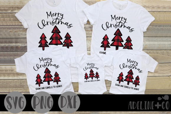 Merry Christmas from Our Family to Yours Craft Design
