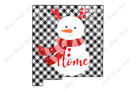 New Mexico Christmas with Snowman Crafts