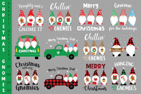 Ultimate Christmas Gnomes Bundle for Crafts